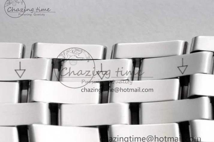 0107 Casual De Ville SS DIWF 1:1 Best Edition White Dial RG Markers on SS Bracelet MIYOTA 7847